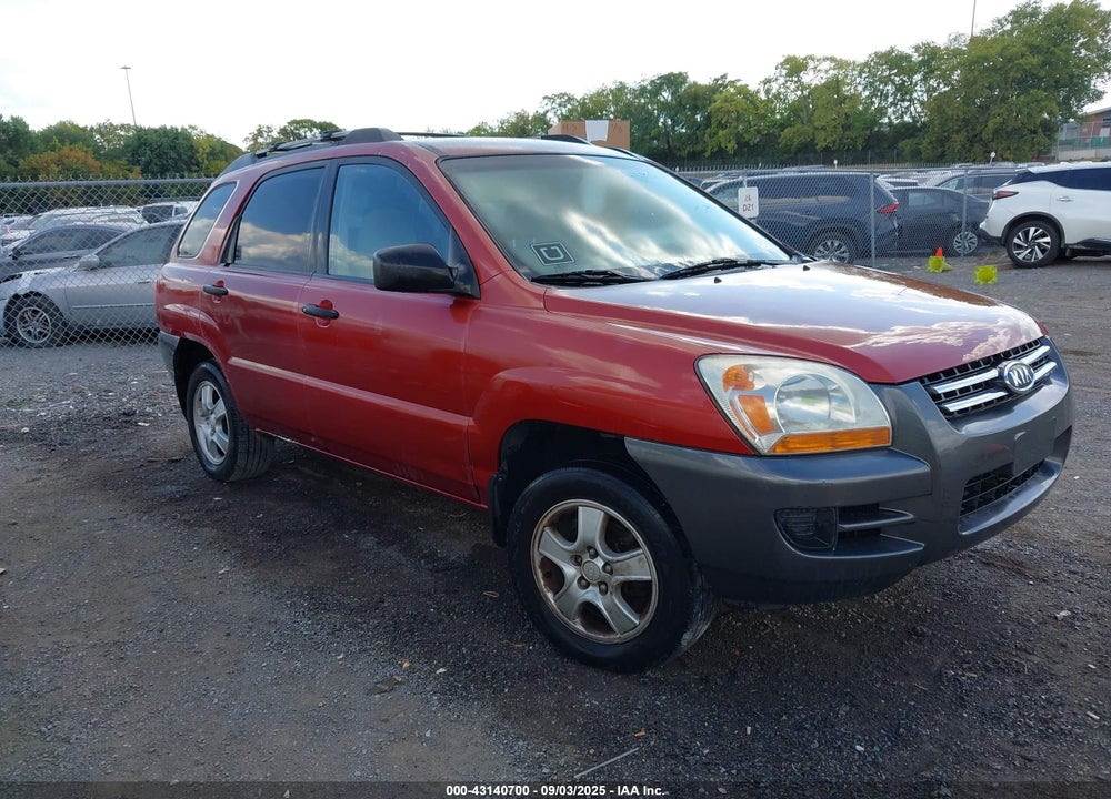 2007 KIA SPORTAGE LX VIN: KNDJF724077376307