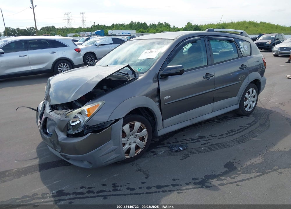 2007 PONTIAC VIBE VIN: 5Y2SL65837Z436297
