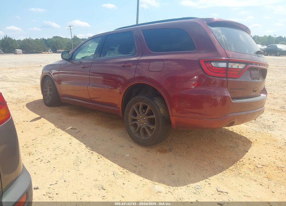 2017 DODGE DURANGO VIN: 1C4RDJDG2HC848240