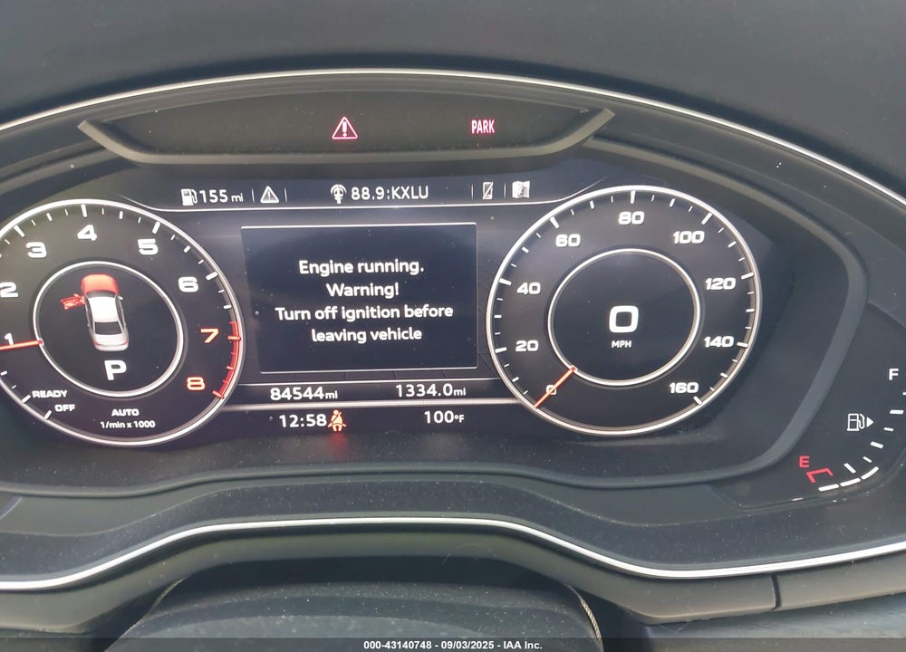 2017 AUDI A4 VIN: WAULNAF48HN043611