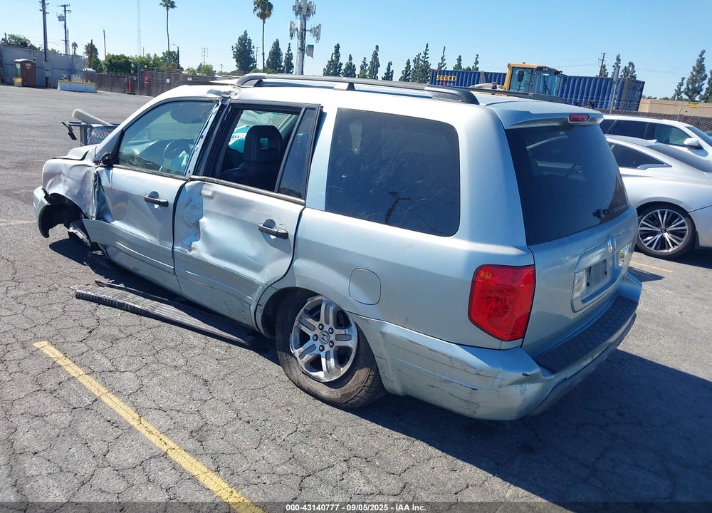2003 HONDA PILOT EX-L VIN: 2HKYF18553H603606