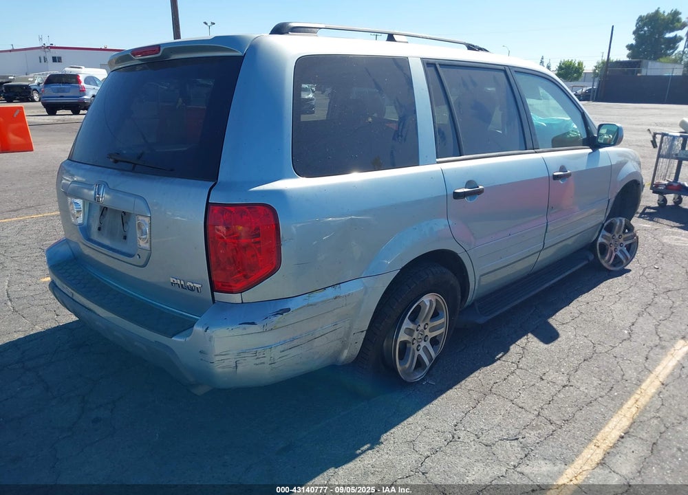 2003 HONDA PILOT EX-L VIN: 2HKYF18553H603606