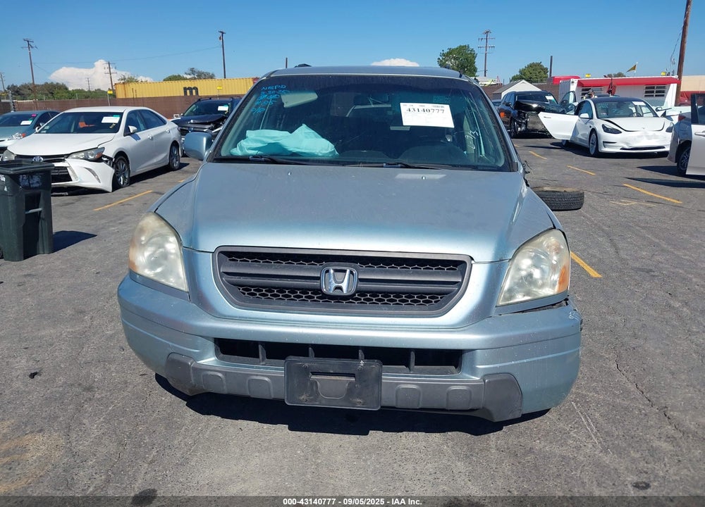 2003 HONDA PILOT EX-L VIN: 2HKYF18553H603606
