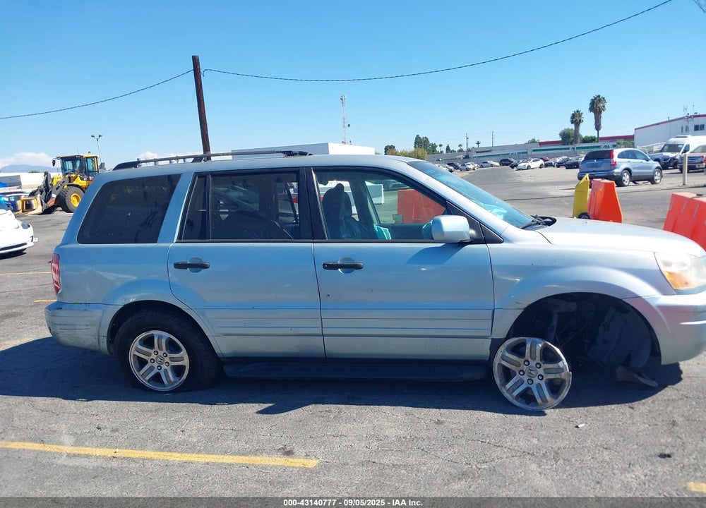 2003 HONDA PILOT EX-L VIN: 2HKYF18553H603606