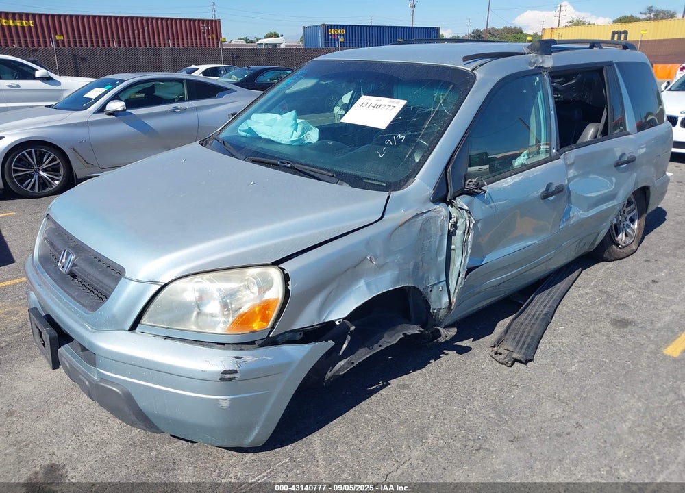 2003 HONDA PILOT EX-L VIN: 2HKYF18553H603606