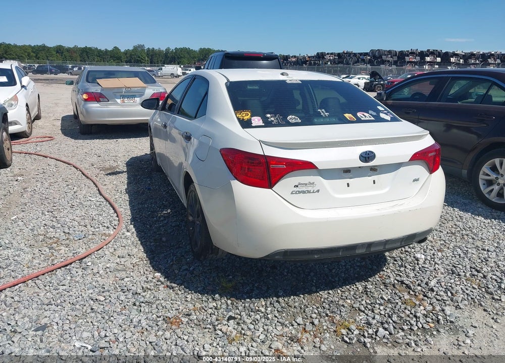 2017 TOYOTA COROLLA VIN: 5YFBURHE5HP628817
