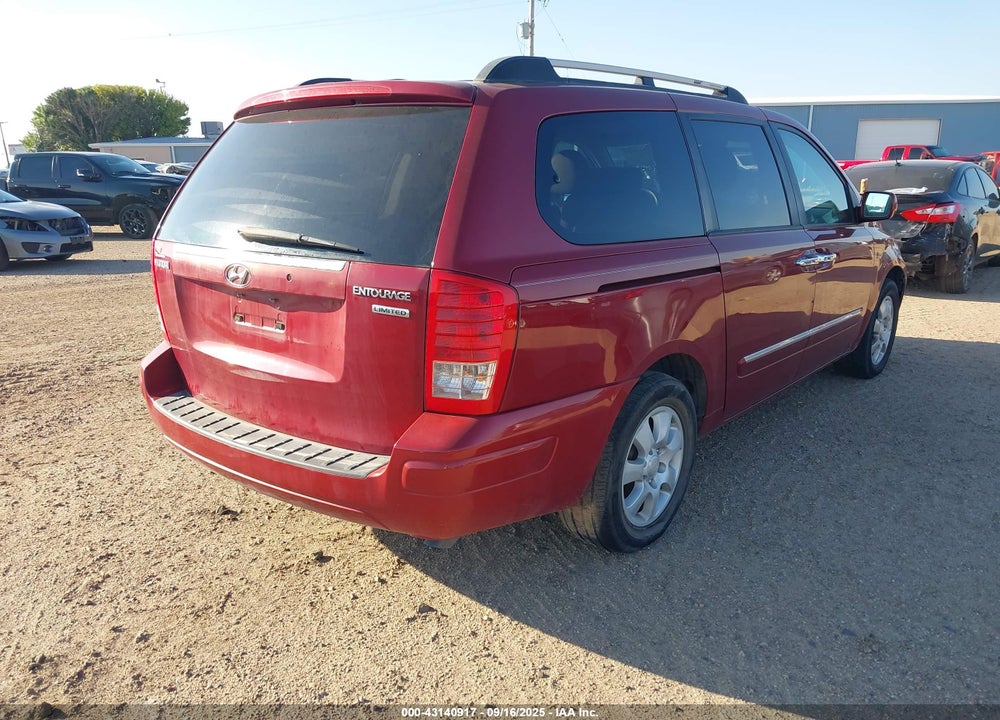2007 HYUNDAI ENTOURAGE GLS/LIMITED/SE VIN: KNDMC233776039055