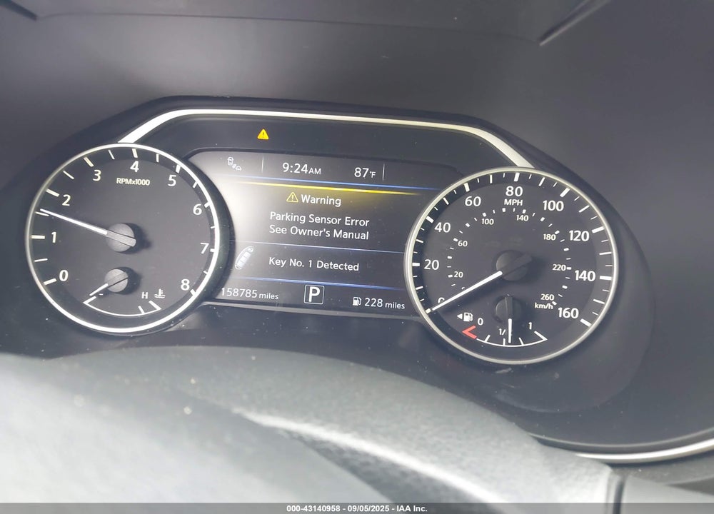 2017 NISSAN MAXIMA VIN: 1N4AA6AP5HC453577