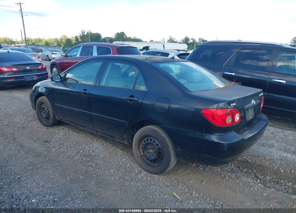 2005 TOYOTA COROLLA LE VIN: JTDBR32E850054260