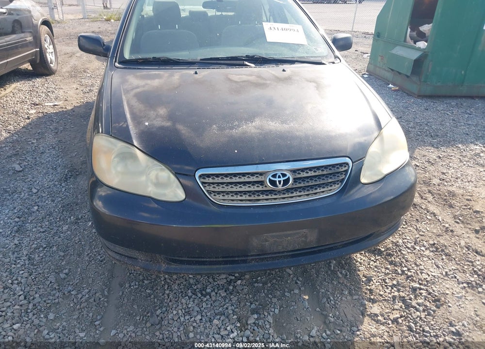 2005 TOYOTA COROLLA LE VIN: JTDBR32E850054260