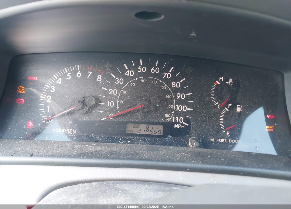2005 TOYOTA COROLLA LE VIN: JTDBR32E850054260