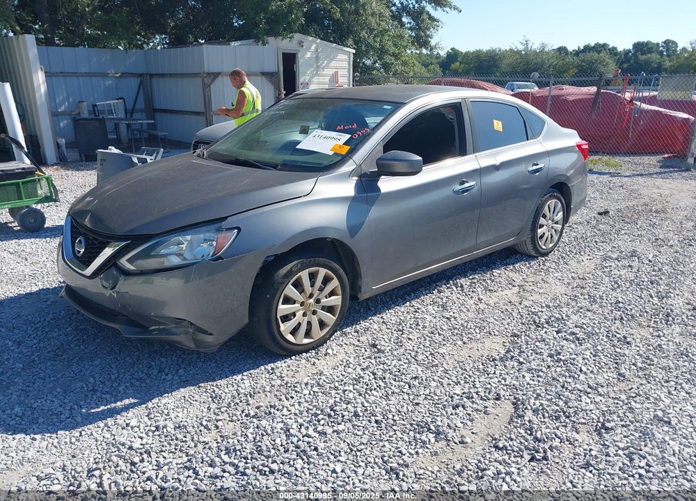 2016 NISSAN SENTRA S VIN: 3N1AB7APXGY269208