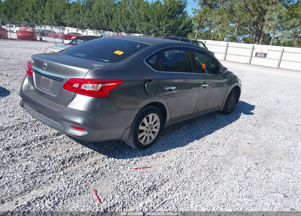 2016 NISSAN SENTRA S VIN: 3N1AB7APXGY269208