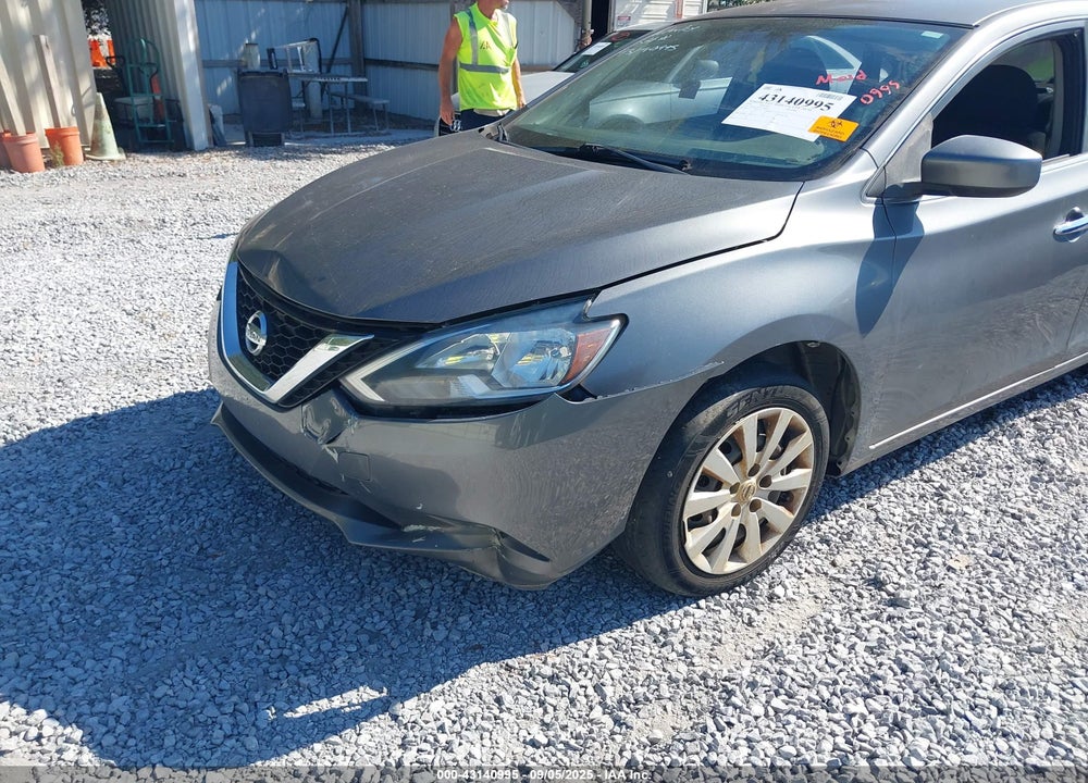 2016 NISSAN SENTRA S VIN: 3N1AB7APXGY269208