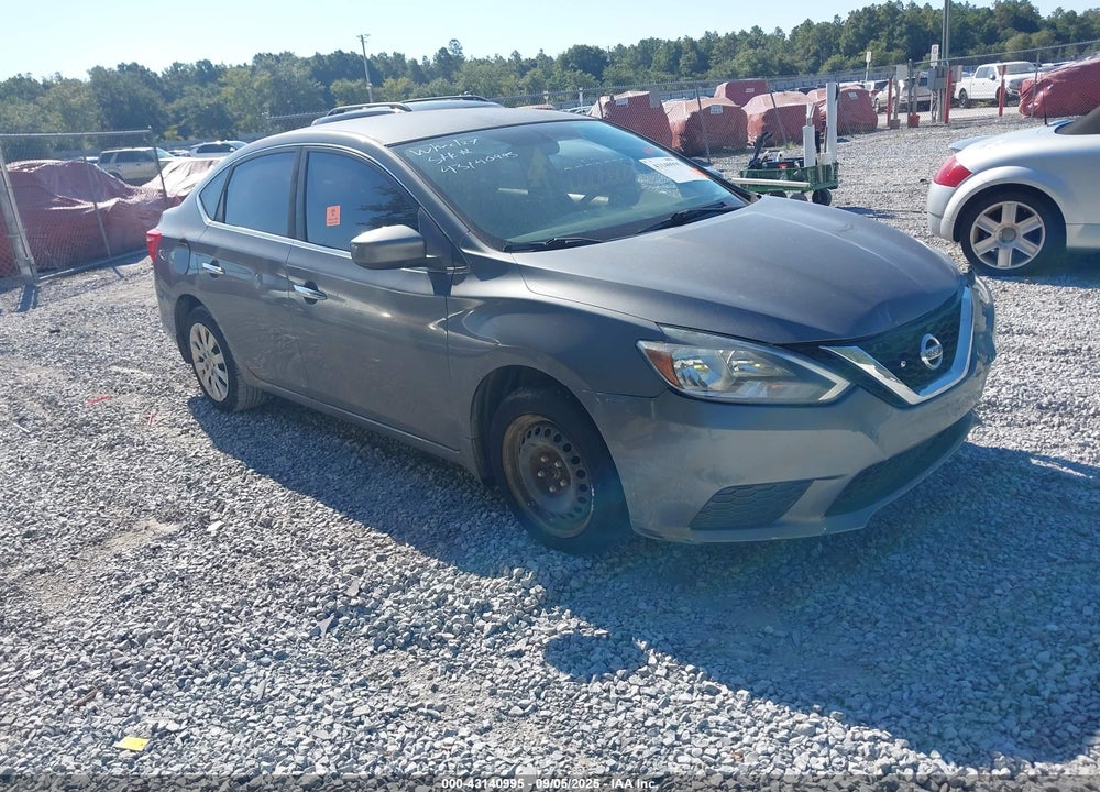 2016 NISSAN SENTRA S VIN: 3N1AB7APXGY269208