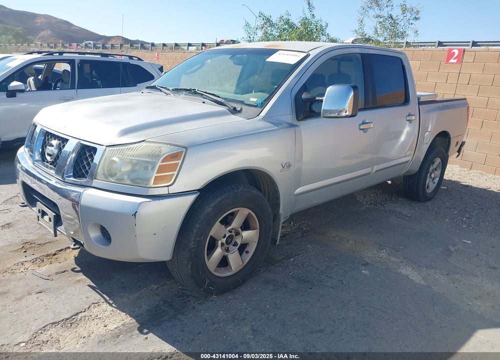 2004 NISSAN TITAN SE VIN: 1N6AA07B24N559046