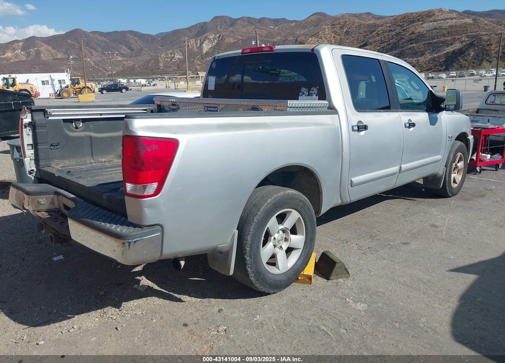 2004 NISSAN TITAN SE VIN: 1N6AA07B24N559046