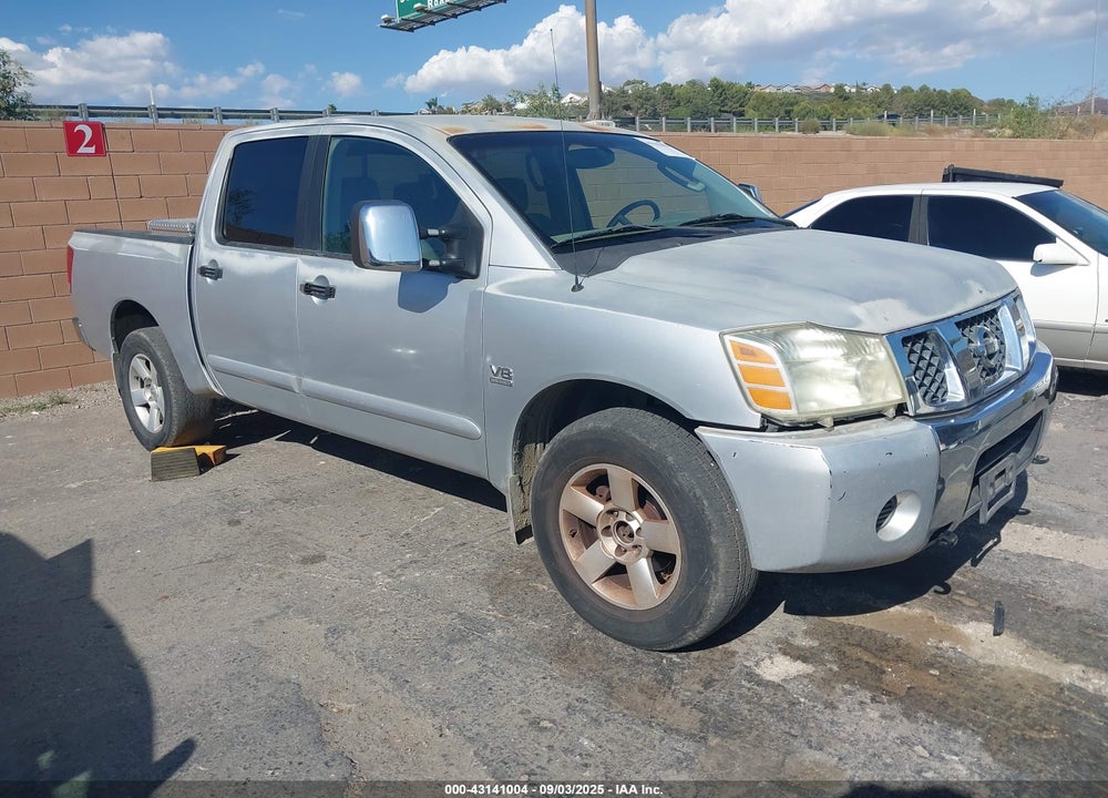 2004 NISSAN TITAN SE VIN: 1N6AA07B24N559046