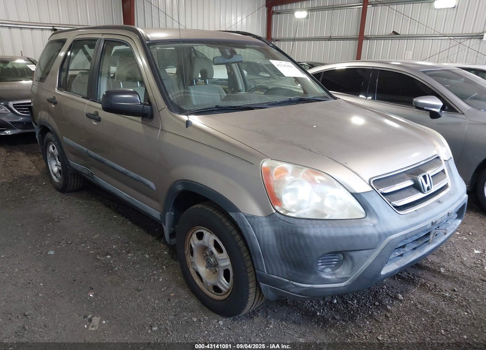 2006 HONDA CR-V LX VIN: SHSRD685X6U404067
