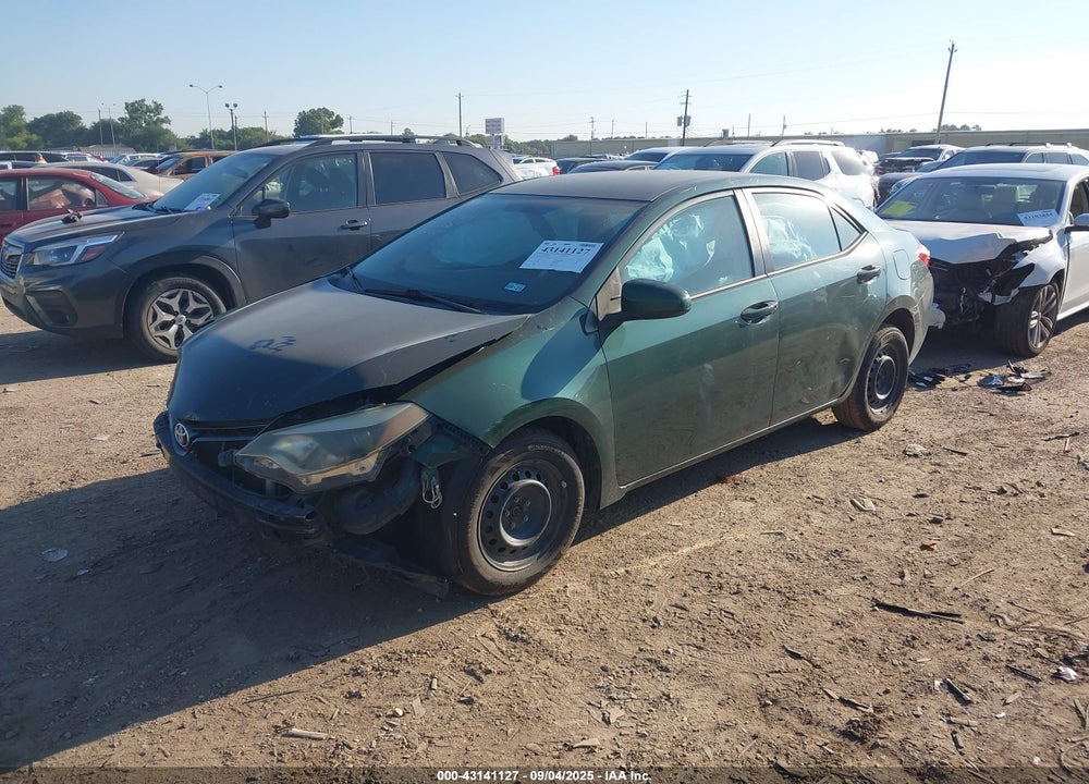 2015 TOYOTA COROLLA VIN: 2T1BPRHE5FC370061