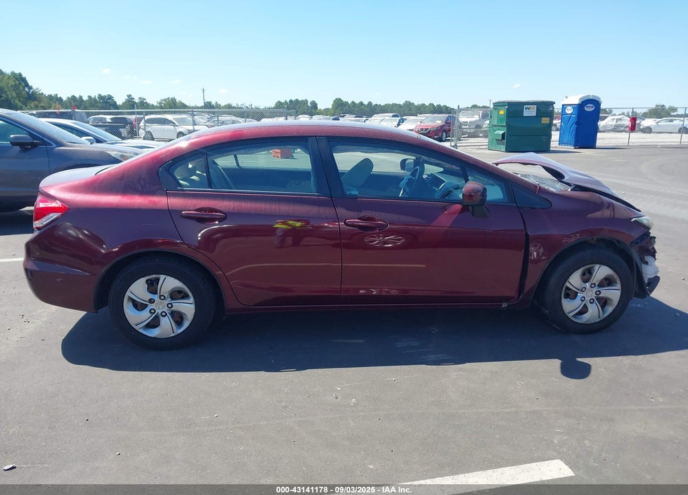 2014 HONDA CIVIC VIN: 2HGFB2F57EH519036