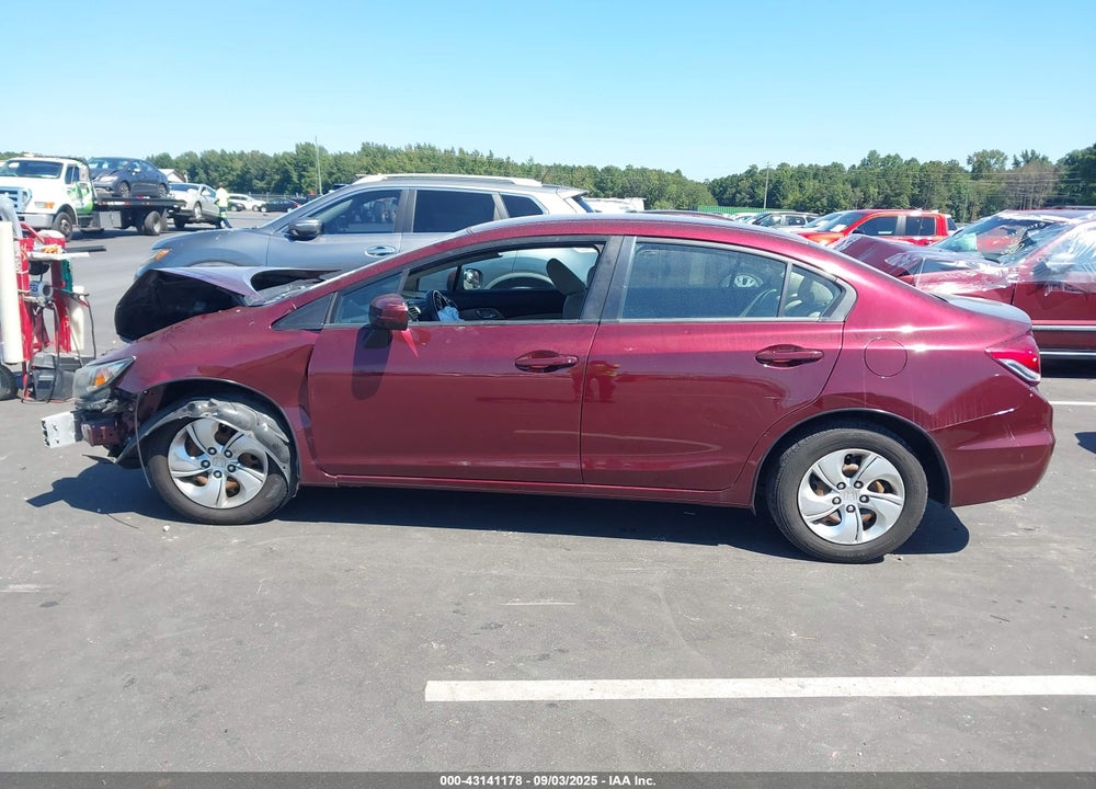2014 HONDA CIVIC VIN: 2HGFB2F57EH519036