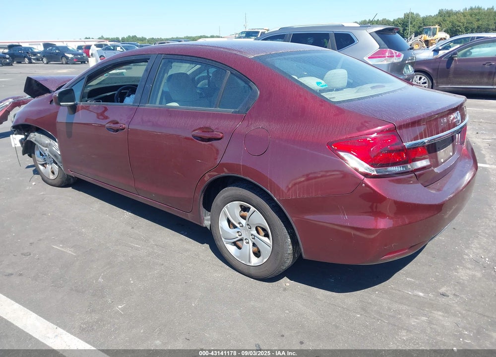 2014 HONDA CIVIC VIN: 2HGFB2F57EH519036