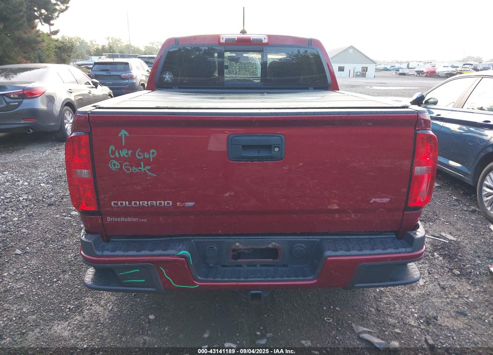 2018 CHEVROLET COLORADO VIN: 1GCGTDEN9J1192516