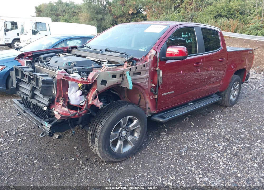 2018 CHEVROLET COLORADO VIN: 1GCGTDEN9J1192516