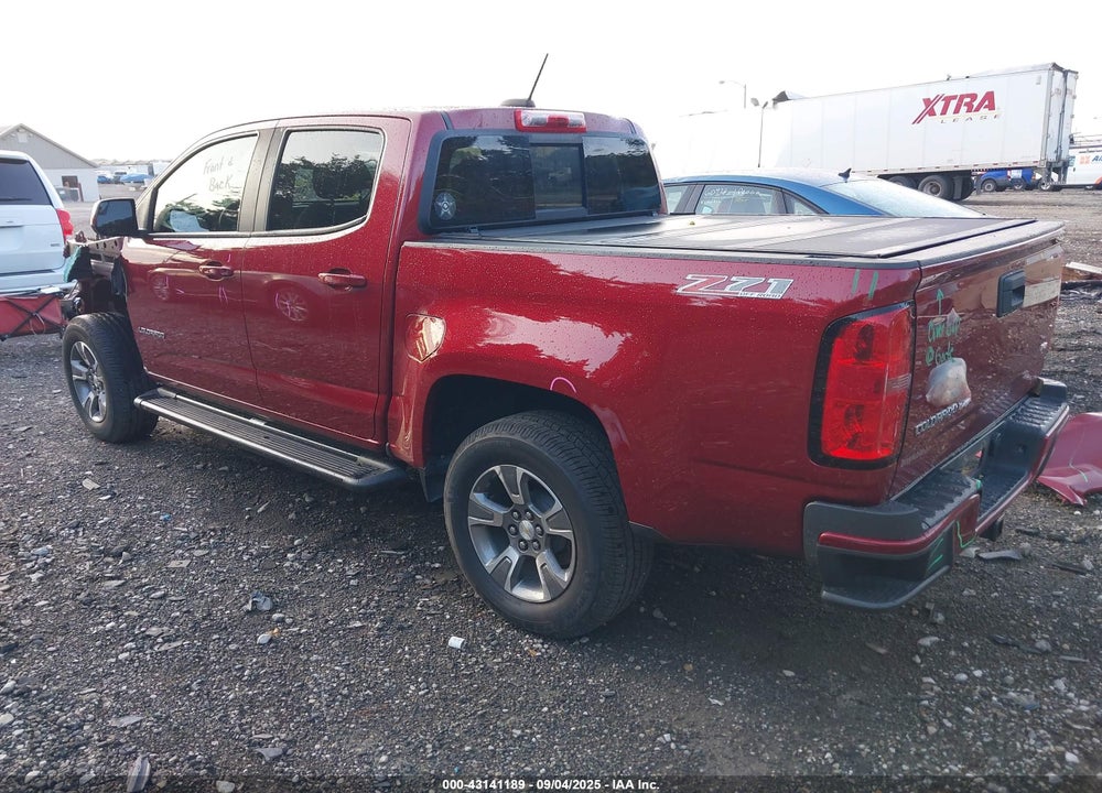 2018 CHEVROLET COLORADO VIN: 1GCGTDEN9J1192516