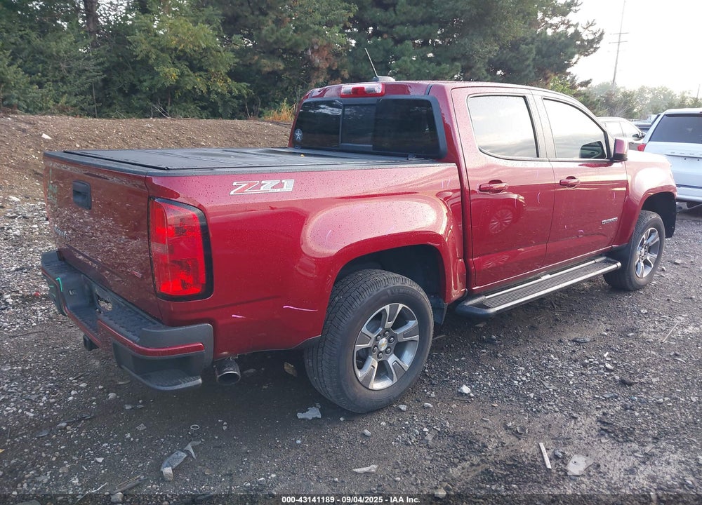 2018 CHEVROLET COLORADO VIN: 1GCGTDEN9J1192516