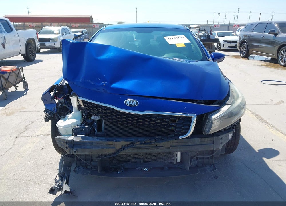 2017 KIA FORTE S VIN: 3KPFL4A71HE112779