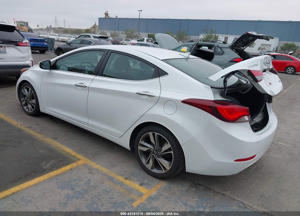 2015 HYUNDAI ELANTRA LIMITED VIN: 5NPDH4AEXFH602444