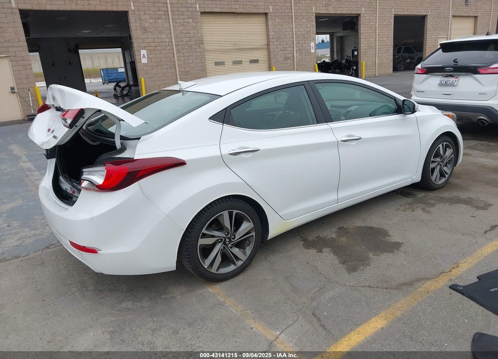 2015 HYUNDAI ELANTRA LIMITED VIN: 5NPDH4AEXFH602444