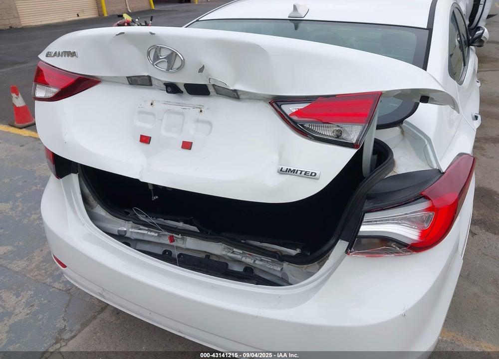 2015 HYUNDAI ELANTRA LIMITED VIN: 5NPDH4AEXFH602444