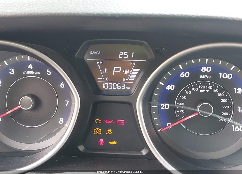 2015 HYUNDAI ELANTRA LIMITED VIN: 5NPDH4AEXFH602444