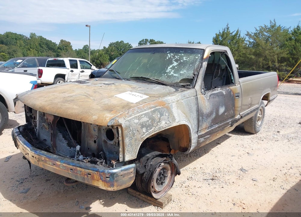 1998 GMC SIERRA 1500 SL WIDESIDE VIN: 1GTEK14M4WZ550499