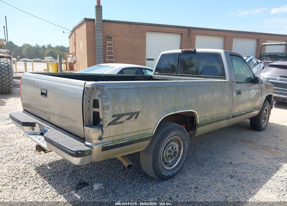 1998 GMC SIERRA 1500 SL WIDESIDE VIN: 1GTEK14M4WZ550499