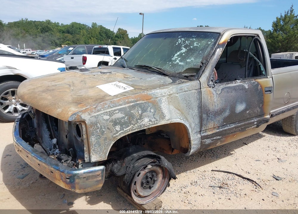 1998 GMC SIERRA 1500 SL WIDESIDE VIN: 1GTEK14M4WZ550499