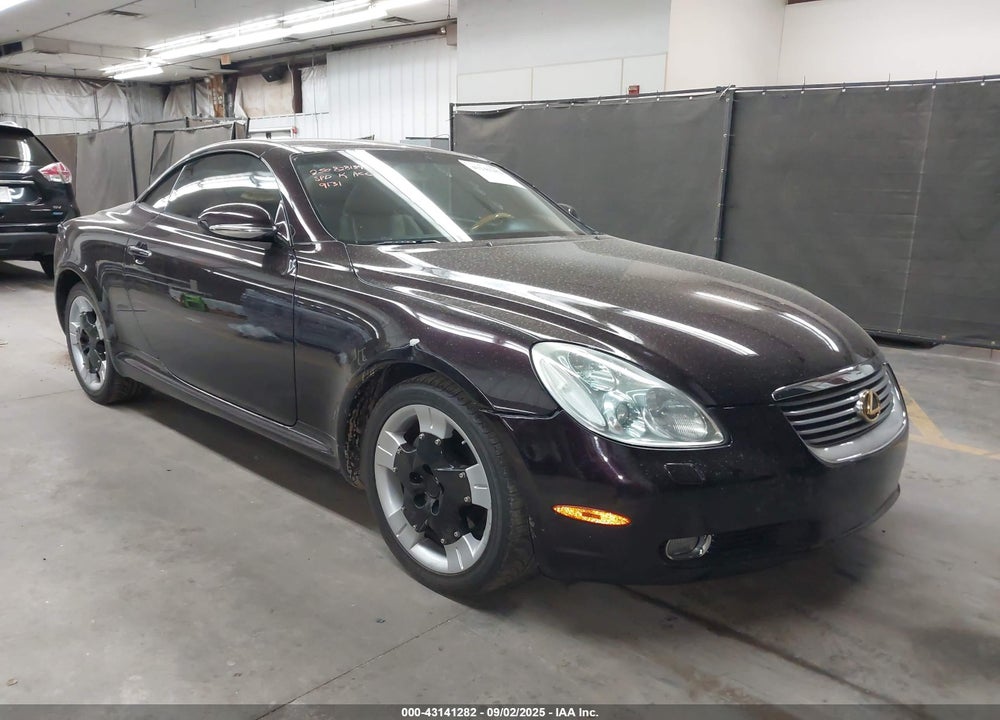 2003 LEXUS SC 430 VIN: JTHFN48YX30039131