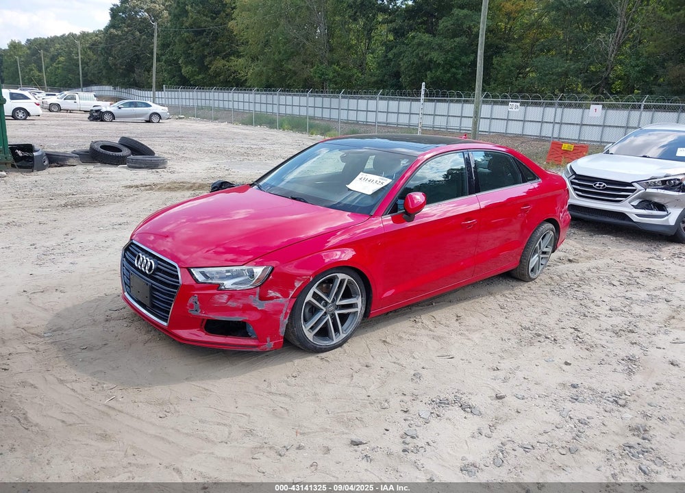 2018 AUDI A3 VIN: WAUAUGFF0J1023185