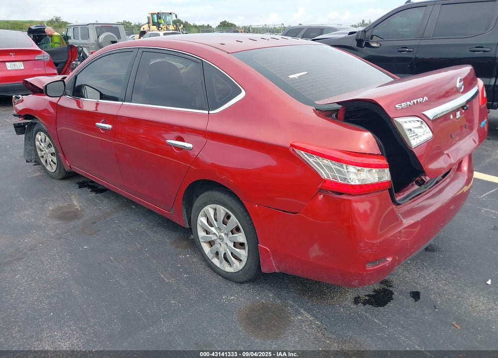 2013 NISSAN SENTRA VIN: 3N1AB7AP9DL764864