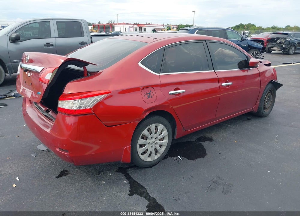 2013 NISSAN SENTRA VIN: 3N1AB7AP9DL764864