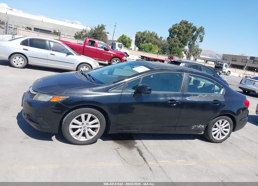 2012 HONDA CIVIC VIN: 2HGFB2F85CH604027