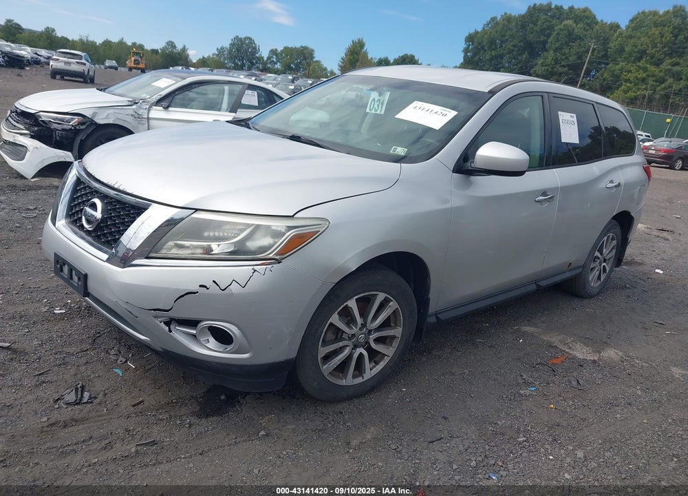2013 NISSAN PATHFINDER VIN: 5N1AR2MM8DC616063