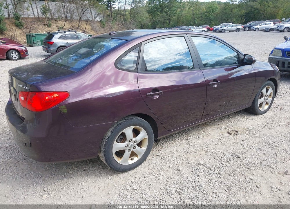 2008 HYUNDAI ELANTRA VIN: KMHDU46D88U539070