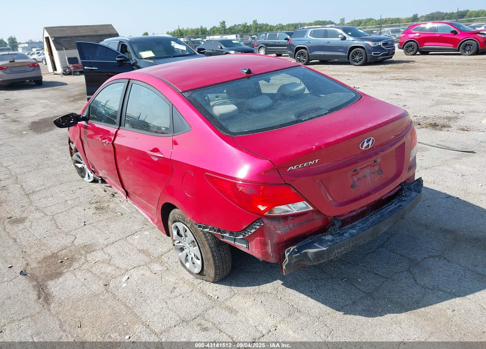 2016 HYUNDAI ACCENT VIN: KMHCT4AE3GU061427