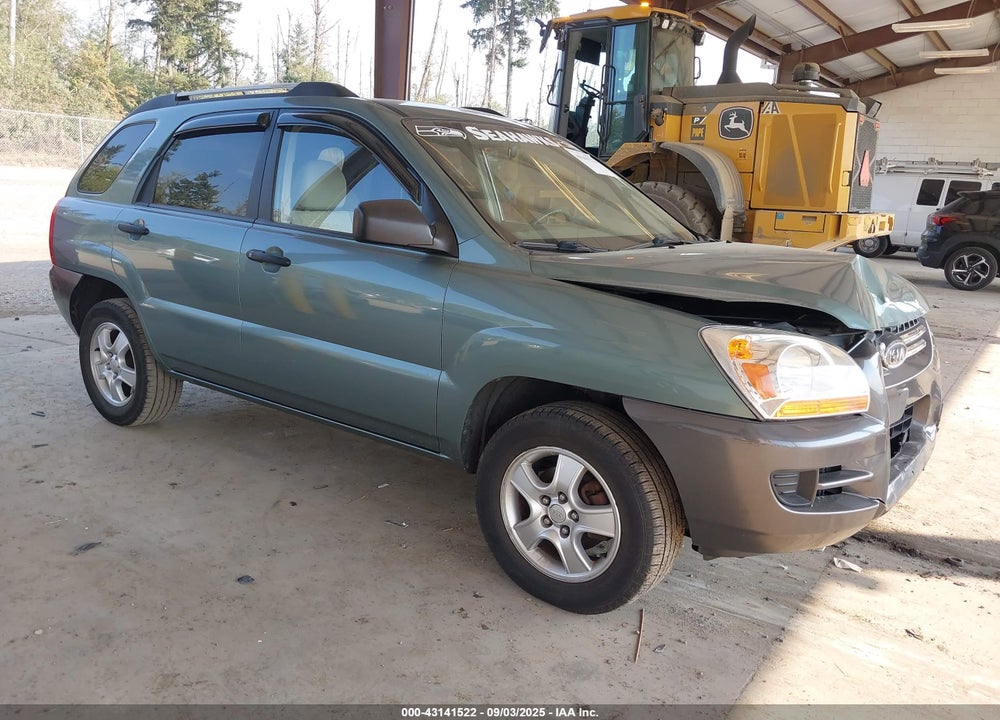 2007 KIA SPORTAGE LX VIN: KNDJF724877392626