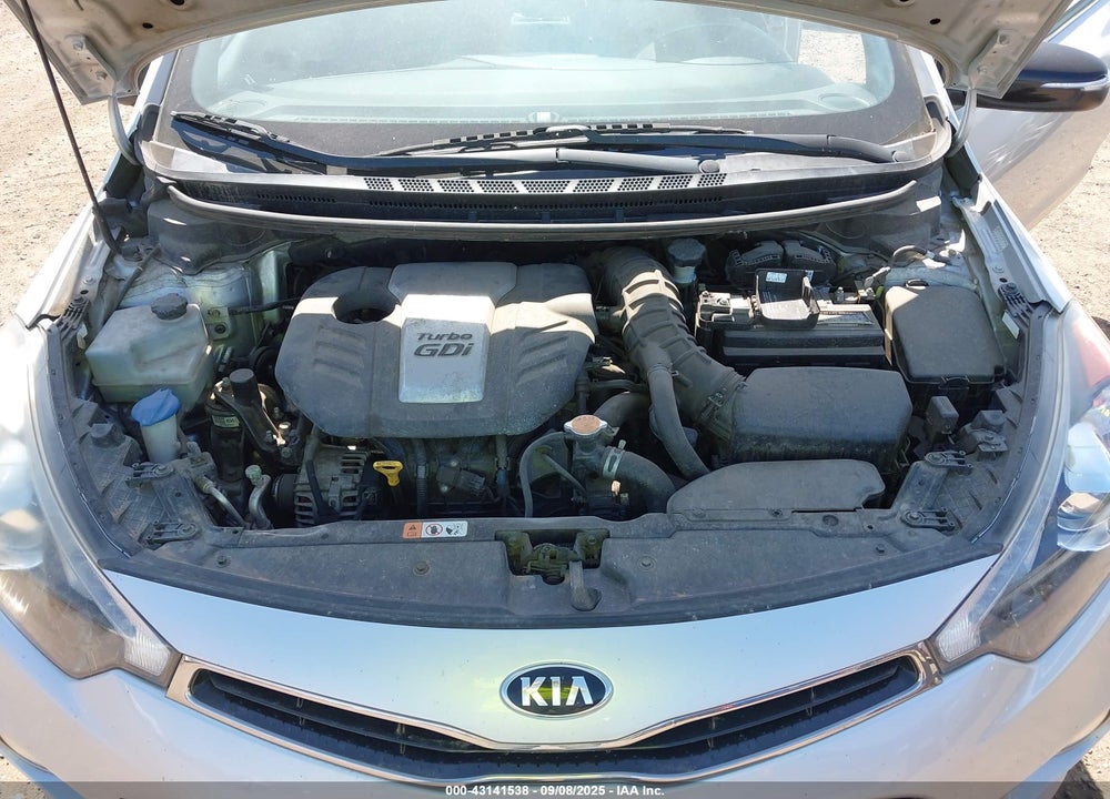2016 KIA FORTE KOUP SX VIN: KNAFZ6A38G5591829