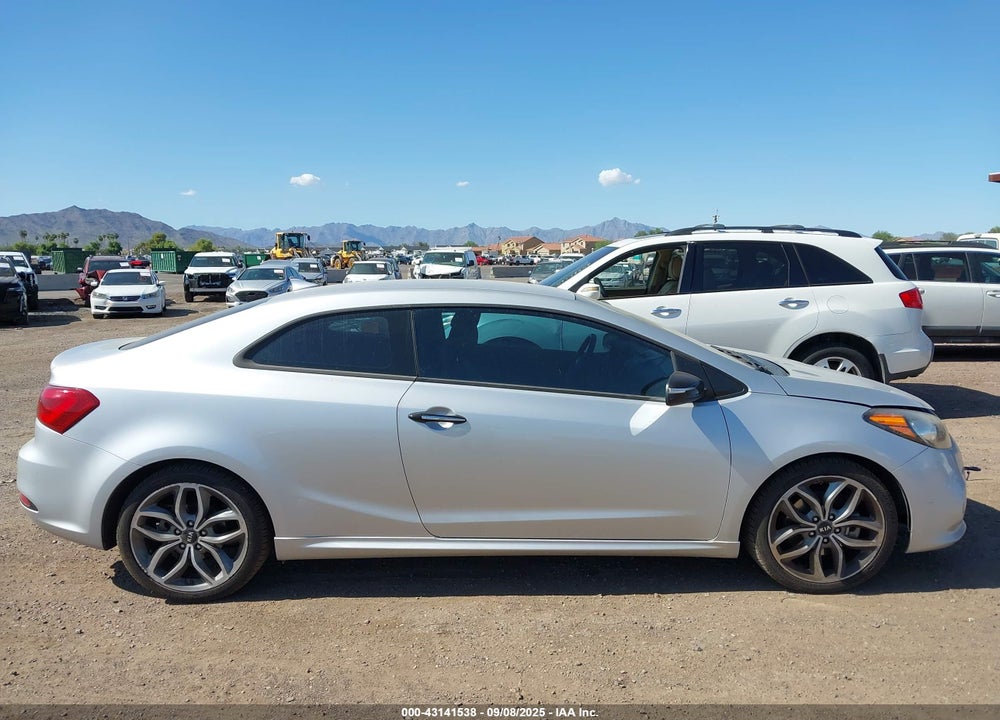2016 KIA FORTE KOUP SX VIN: KNAFZ6A38G5591829
